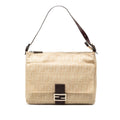 Fendi Zucca Canvas Shoulder Bag