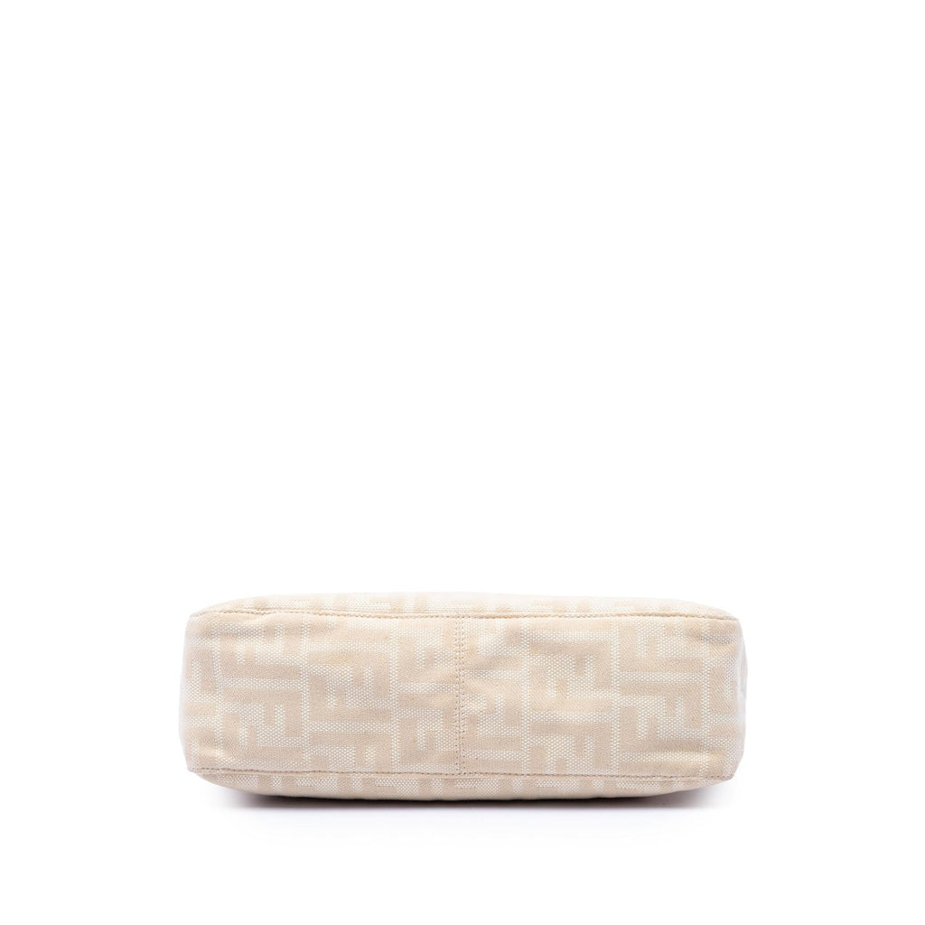 Fendi Zucca Canvas Shoulder Bag