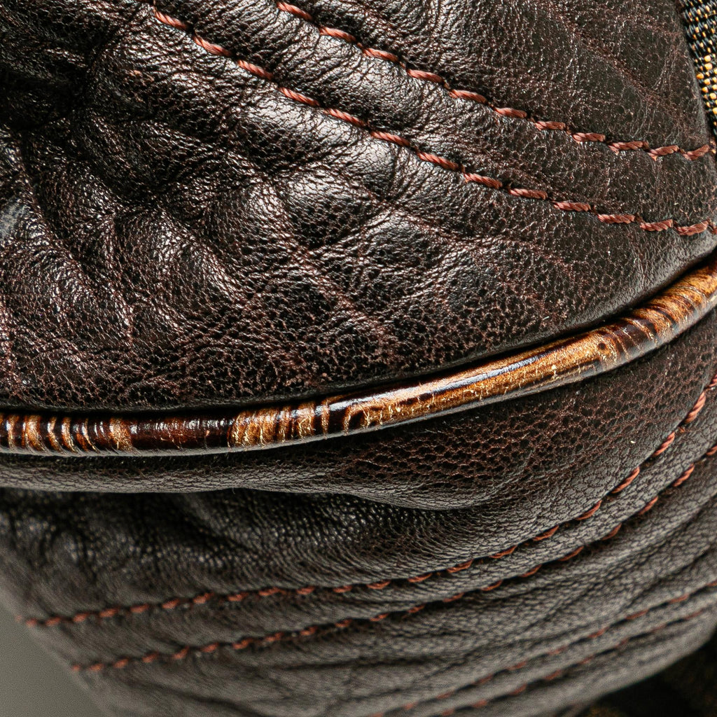 Fendi Zucca Canvas Spy Handbag