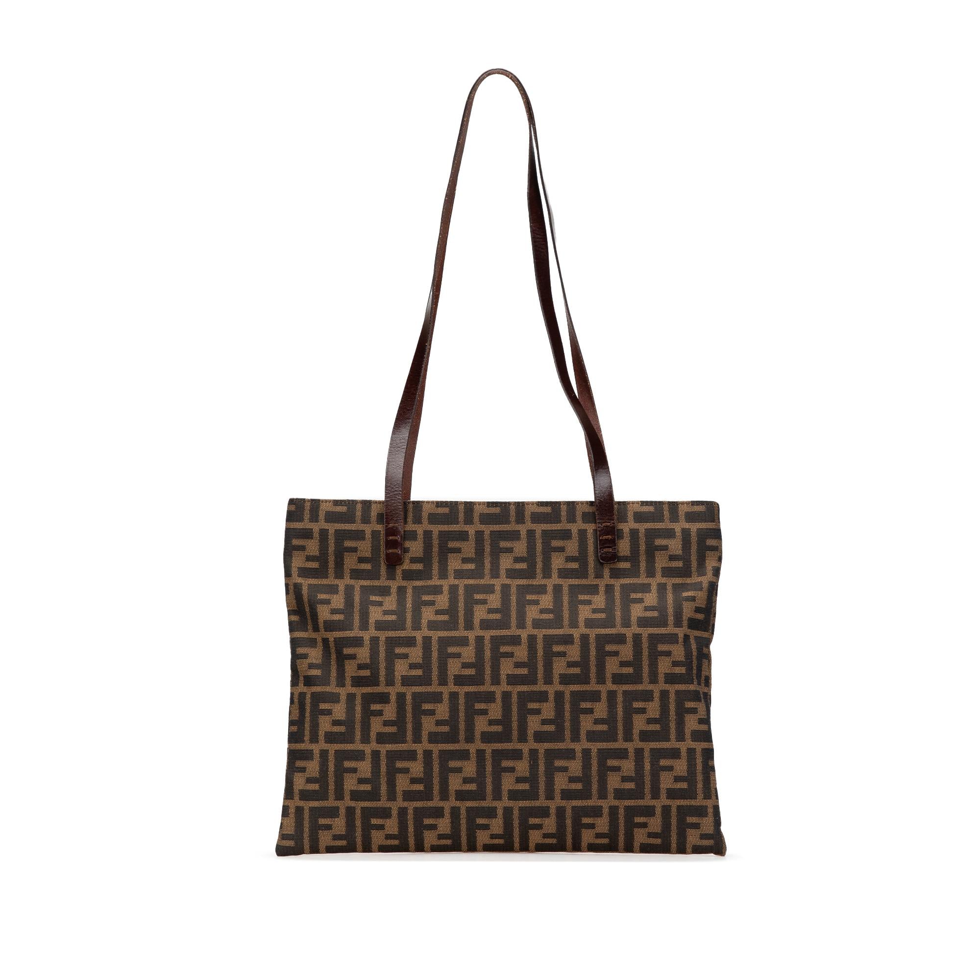Fendi Zucca Canvas Tote