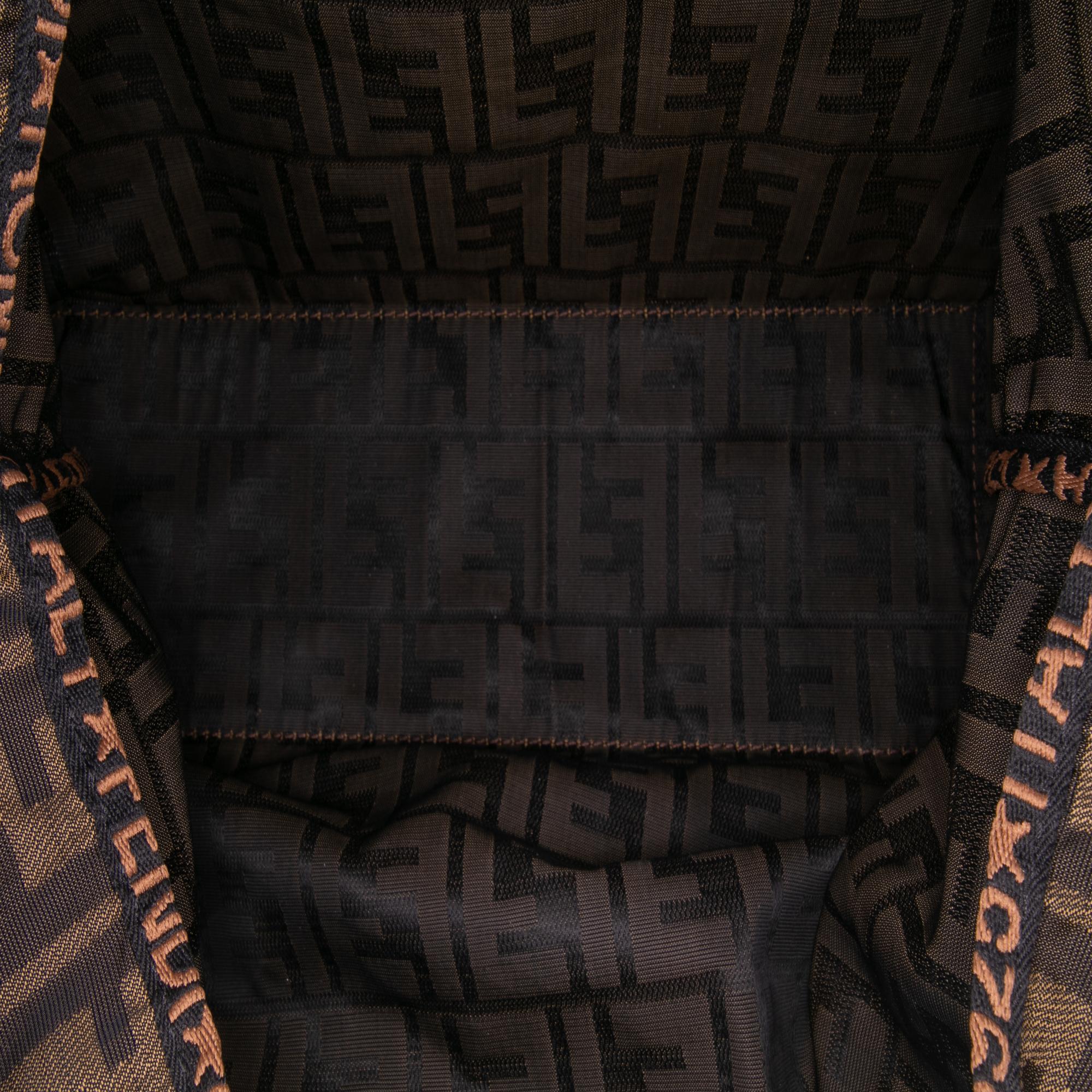 Fendi Zucca Canvas Tote