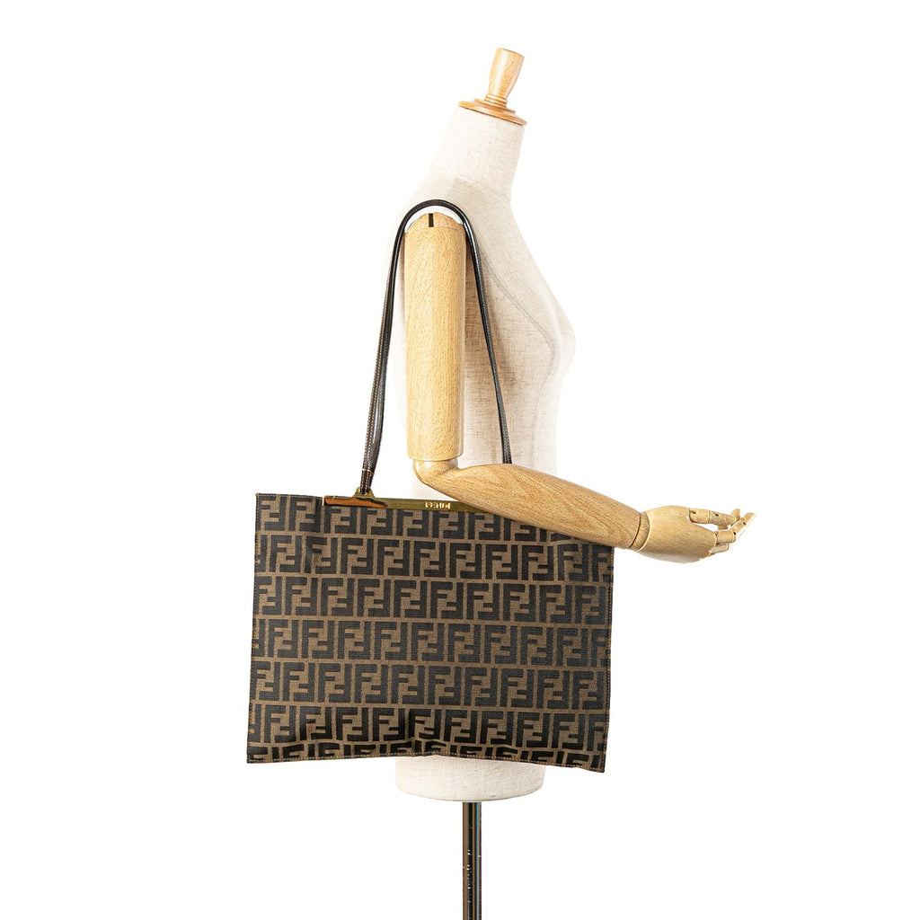 Fendi Zucca Canvas Tote