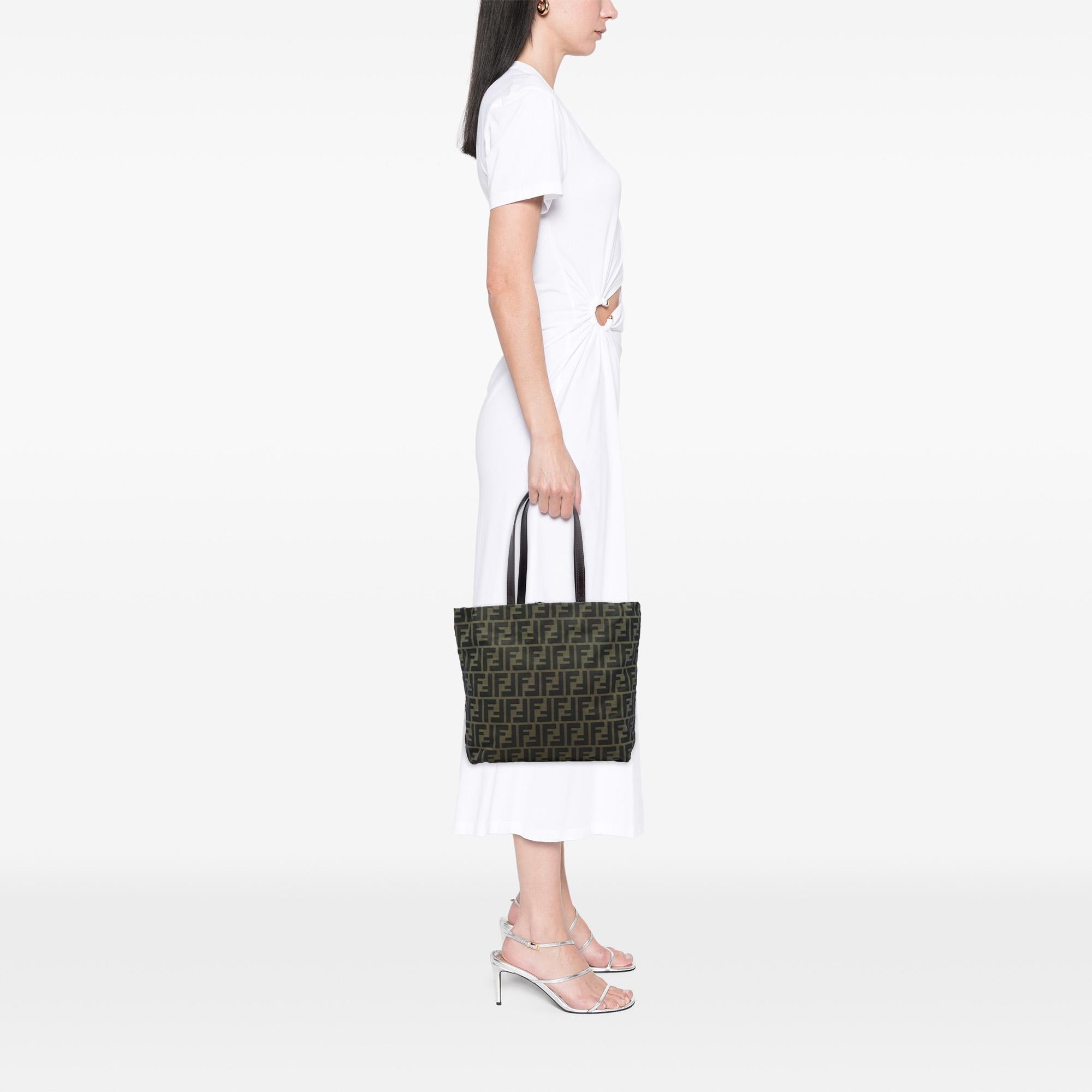 Fendi Zucca Canvas Tote