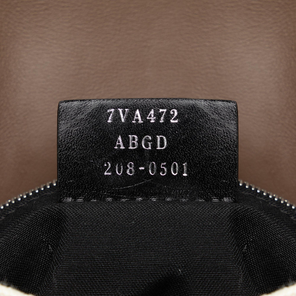 Fendi Zucca Canvas and Leather Convertible Baguette