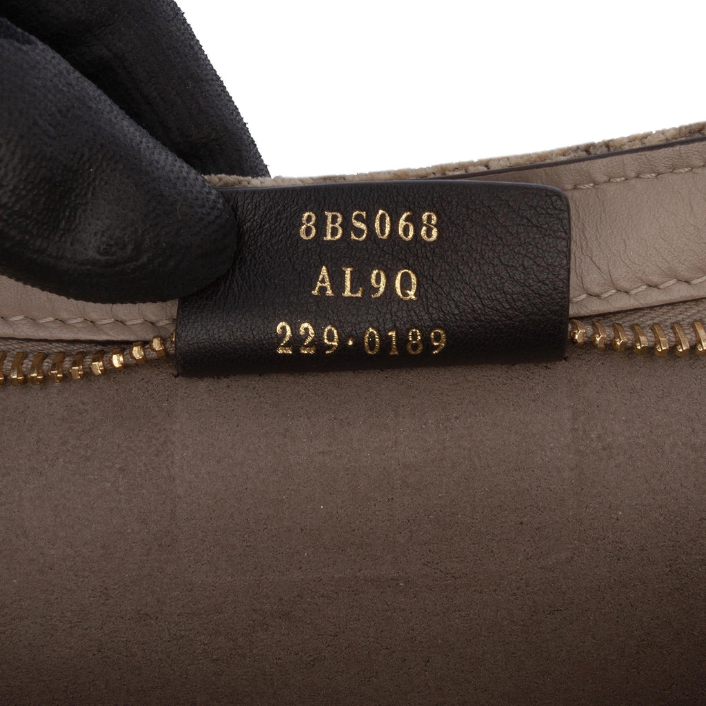 Fendi Zucca Chenille OLock Swing Satchel