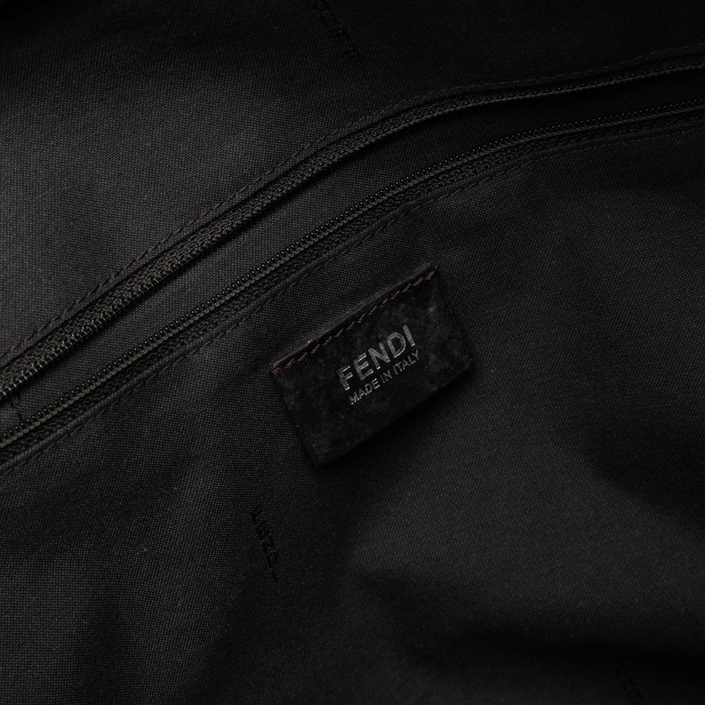 Fendi Zucca Coated Canvas Business Bag