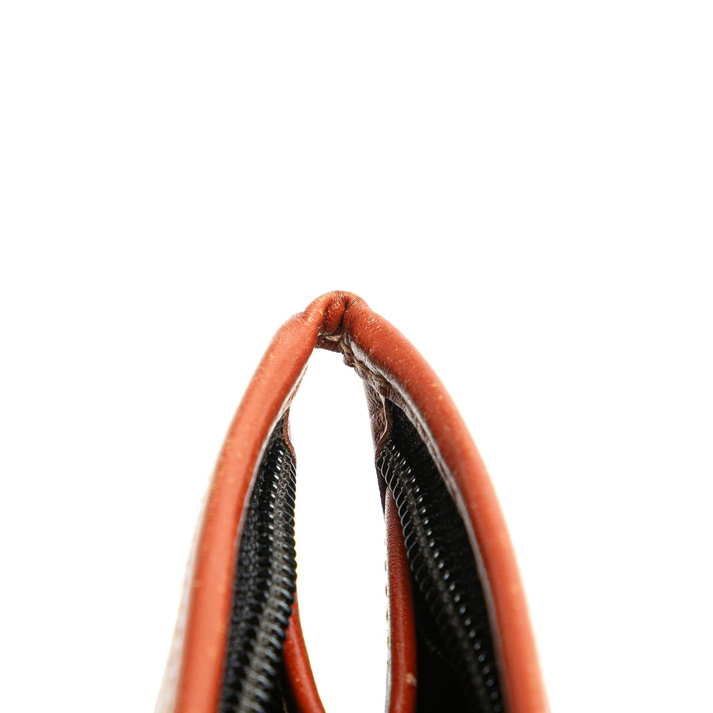 Fendi Zucca Coated Canvas Clutch
