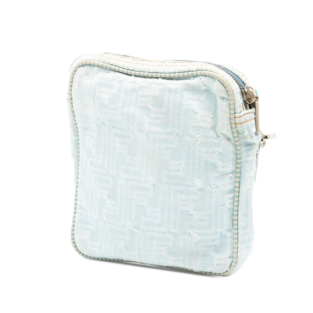 Fendi Zucca Denim Crossbody