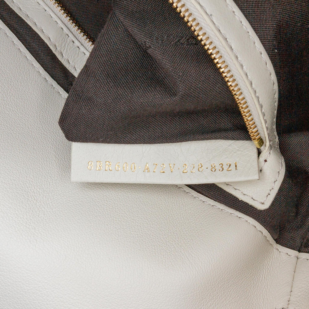 Fendi Zucca Embossed Leather Baguette Satchel