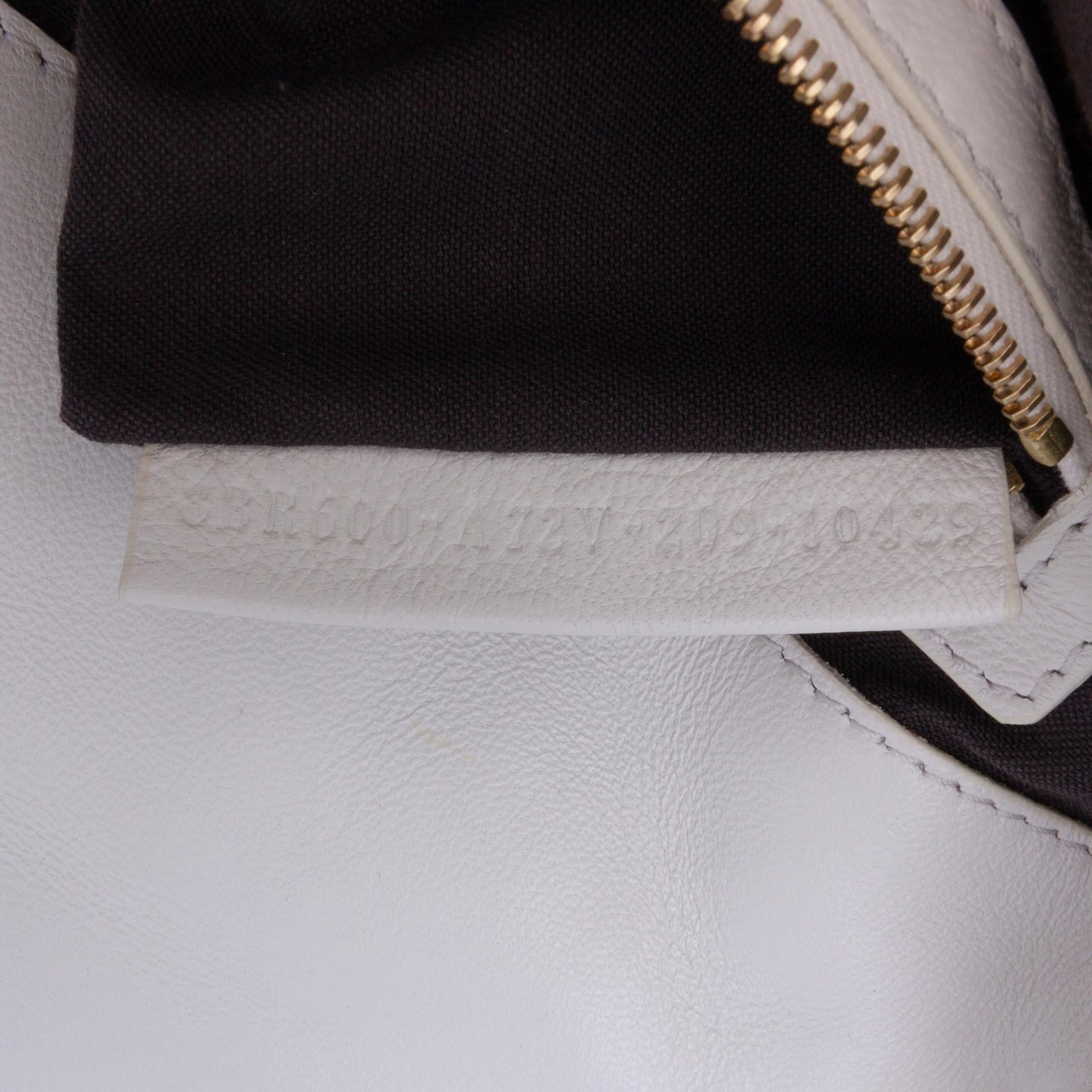 Fendi Zucca Embossed Leather Baguette Satchel