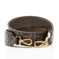 Fendi Zucca Embossed Leather Shoulder Strap