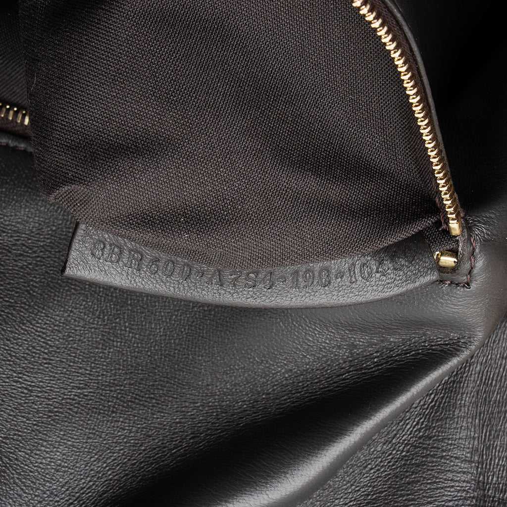 Fendi Zucca Embroidered Bird Baguette Shoulder Bag