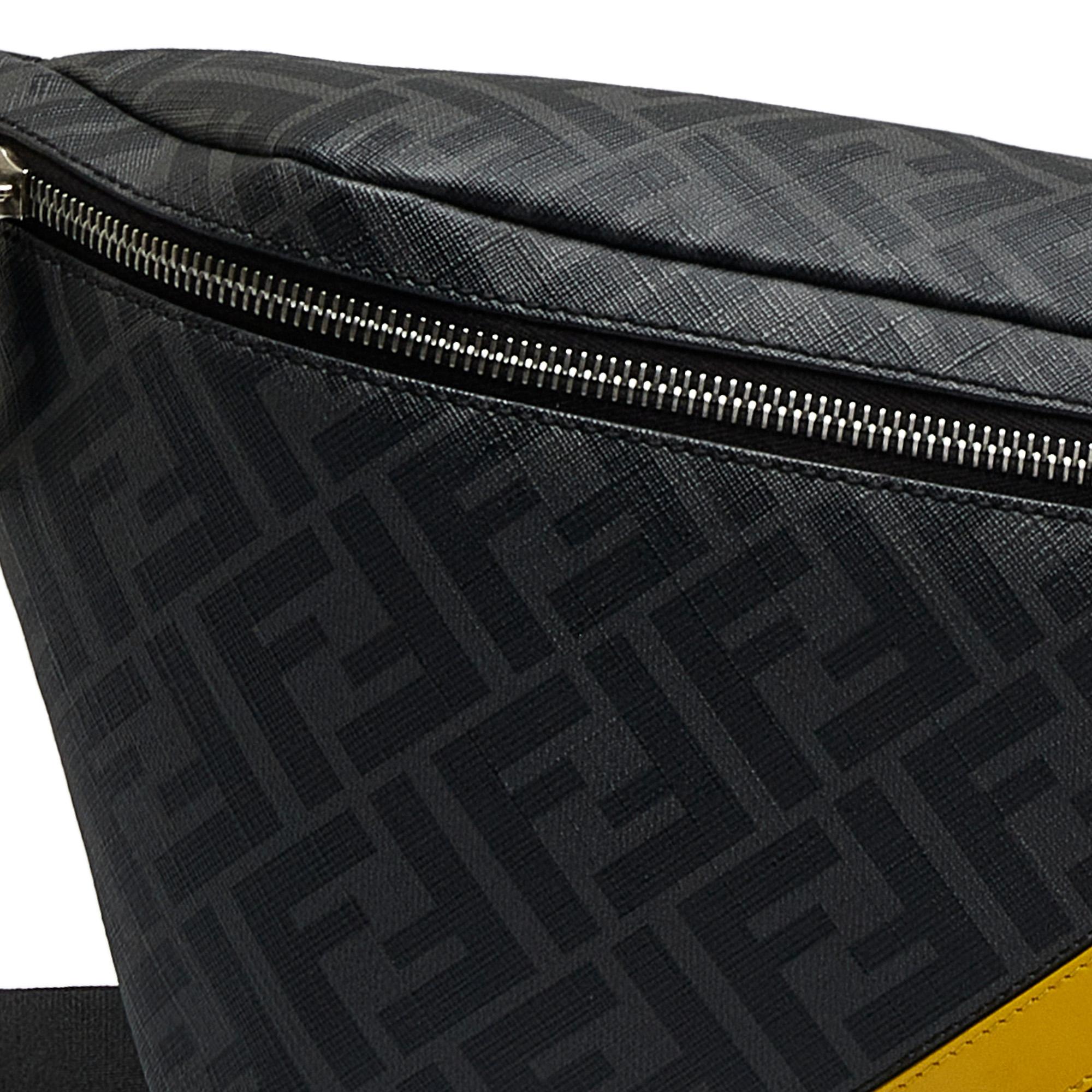 Fendi Zucca FF 1974 Diagonal Belt Bag