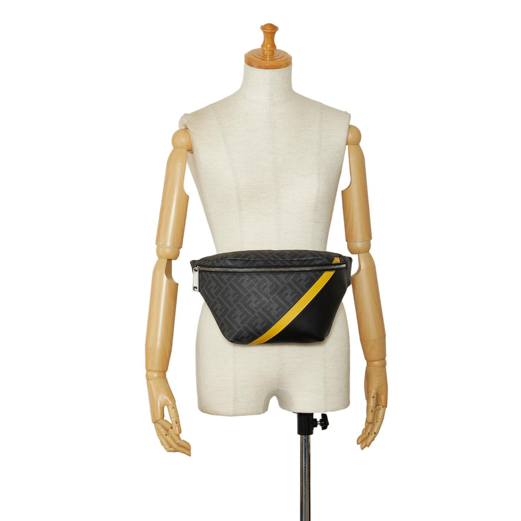 Fendi Zucca FF 1974 Diagonal Belt Bag