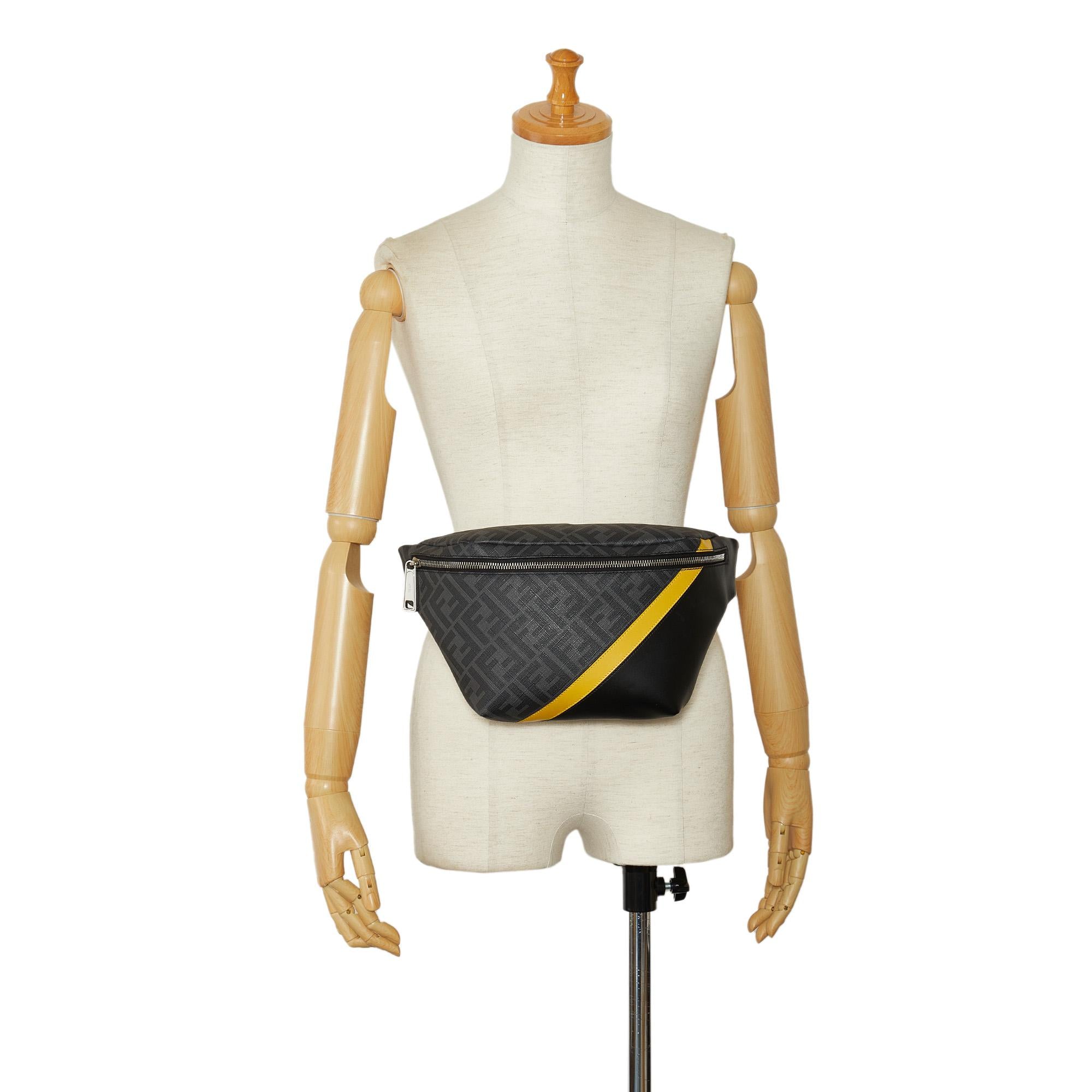 Fendi Zucca FF 1974 Diagonal Belt Bag
