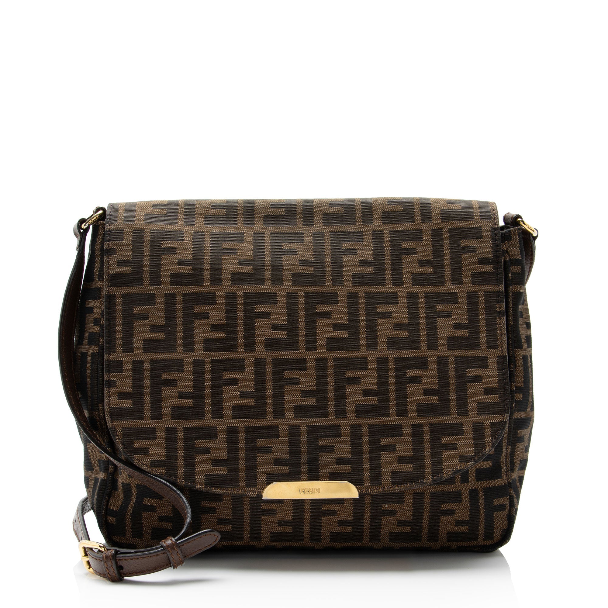 Fendi Zucca Flap Messenger