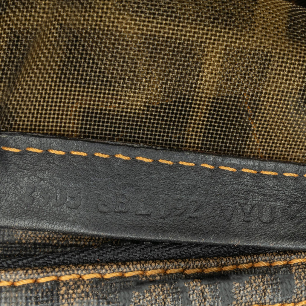 Fendi Zucca Mesh Boston Bag