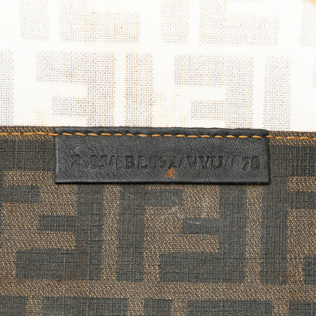 Fendi Zucca Mesh Boston Bag