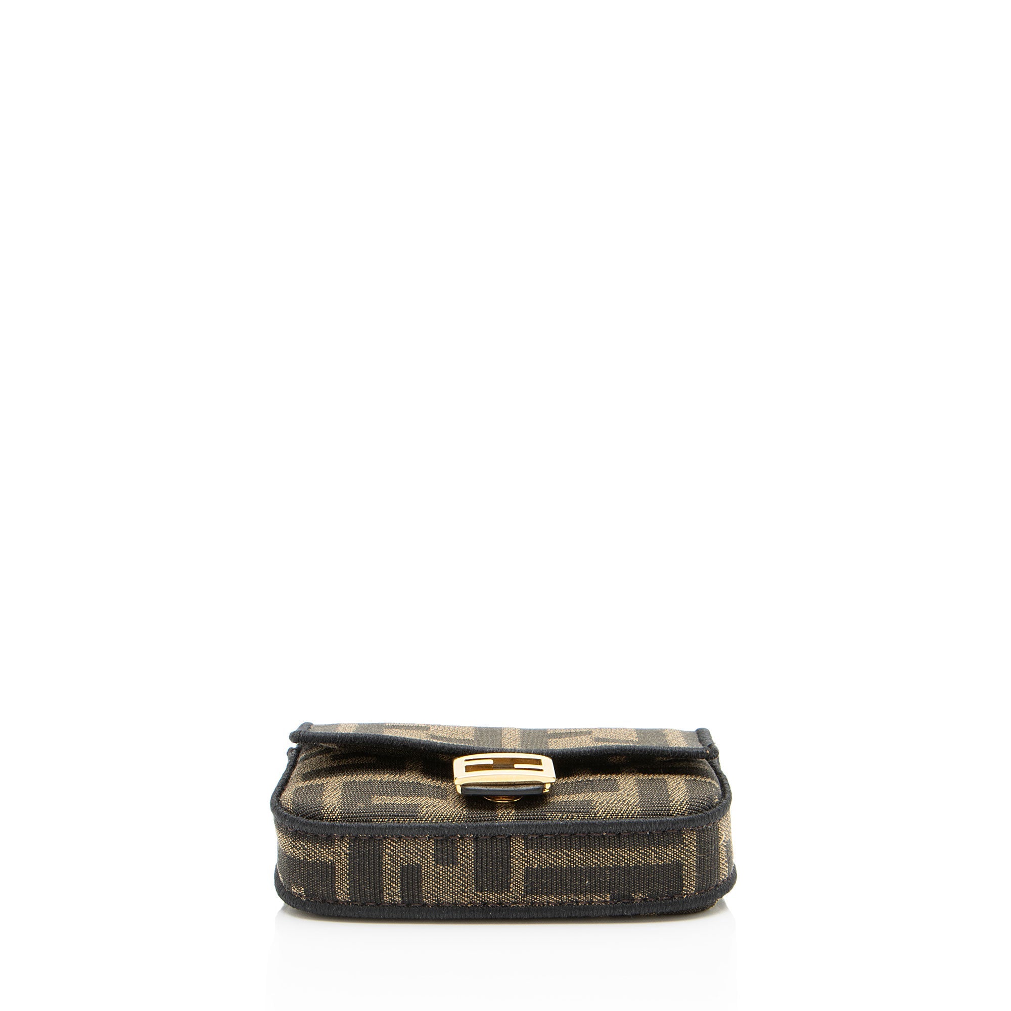 Fendi Zucca Nano Baguette Charm Crossbody