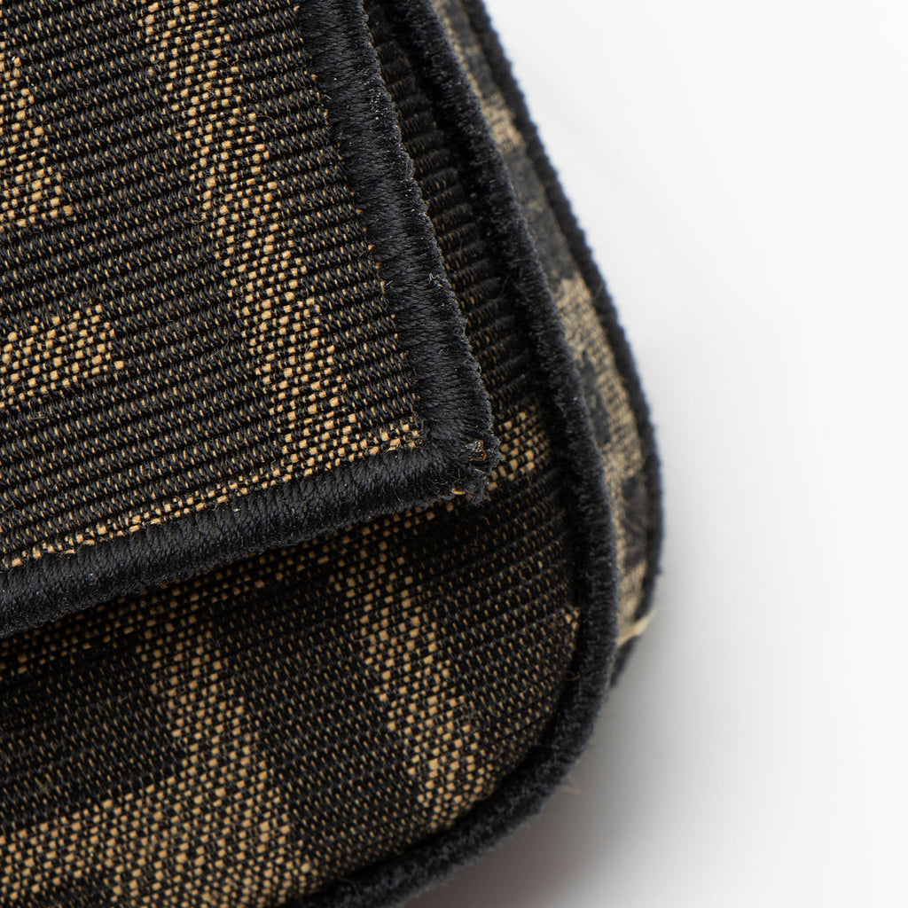 Fendi Zucca Nano Baguette Charm Crossbody