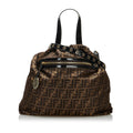 Fendi Zucca Satchel (SHG-rS4Dn2)