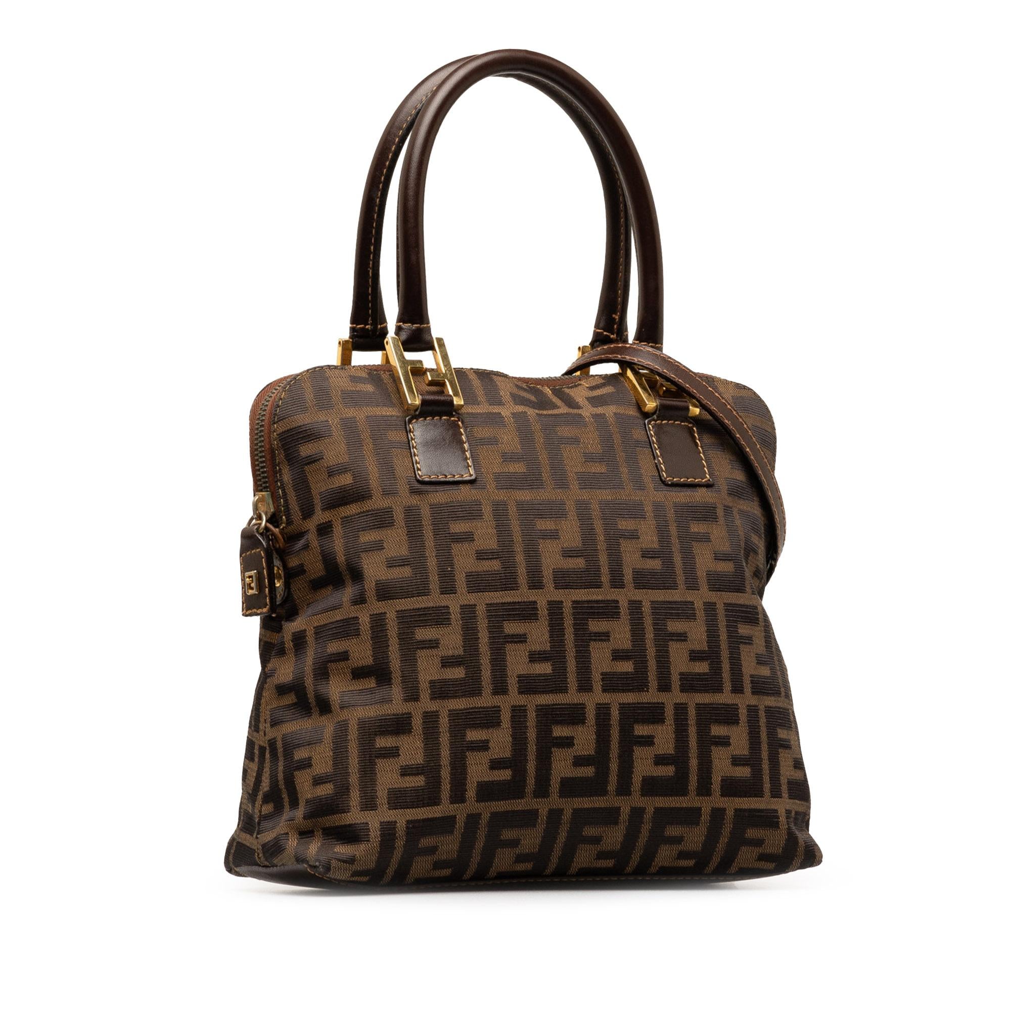 Fendi Zucca Satchel (SHG-fSDRqO)