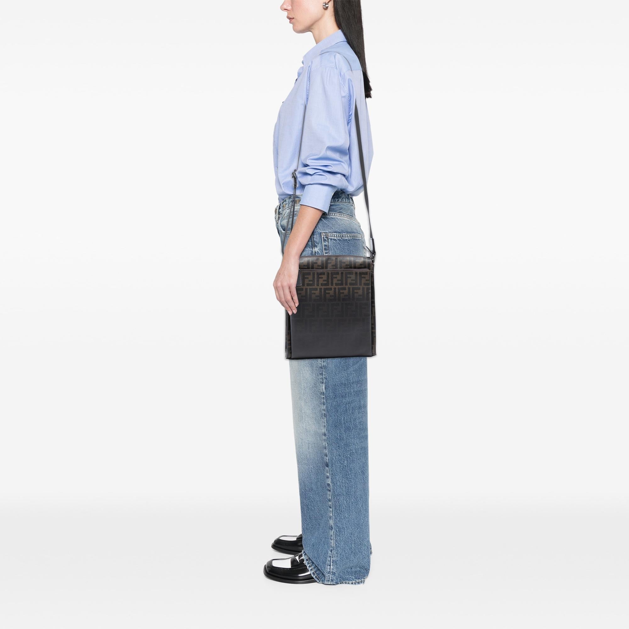 Fendi Zucca Spalmati Ombre Crossbody