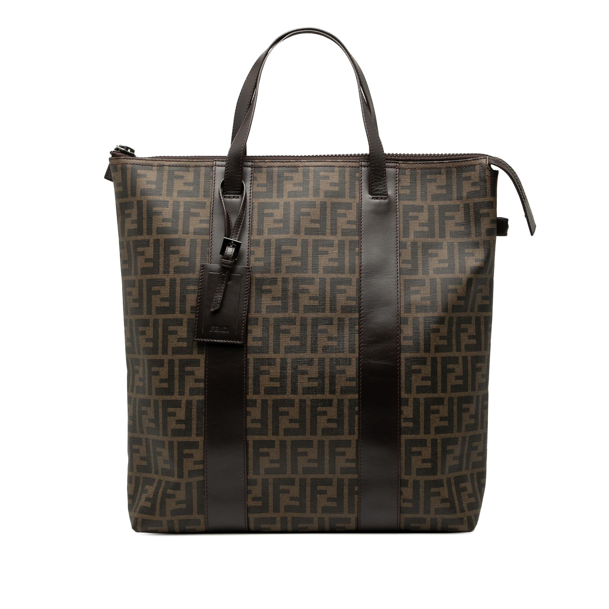 Fendi Zucca Spalmati Tote