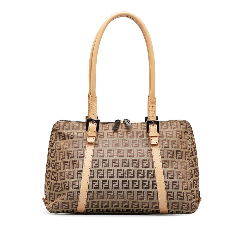 Fendi Zucchino Boston Bag (SHG-Vp9TGm)