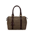 Fendi Zucchino Canvas Boston Bag (SHG-EwXUKb)