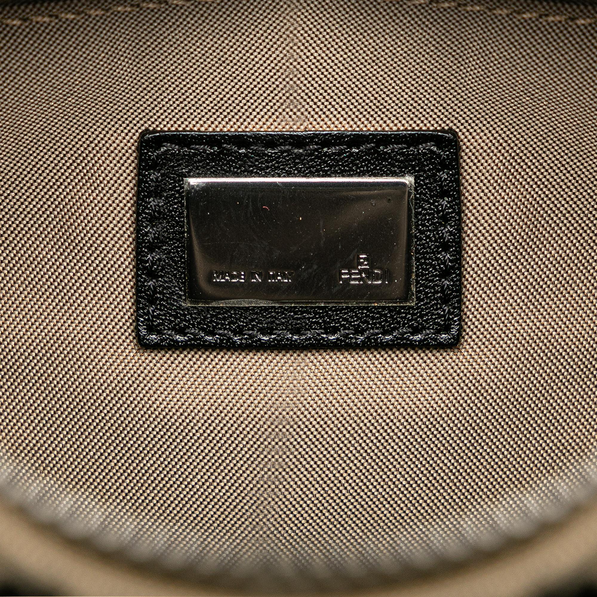 Fendi Zucchino Canvas Boston