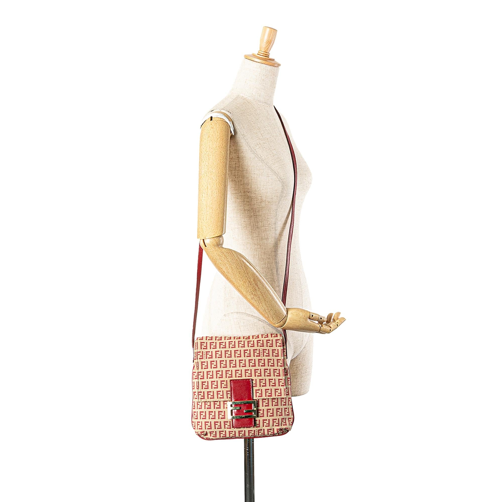 Fendi Zucchino Canvas Crossbody