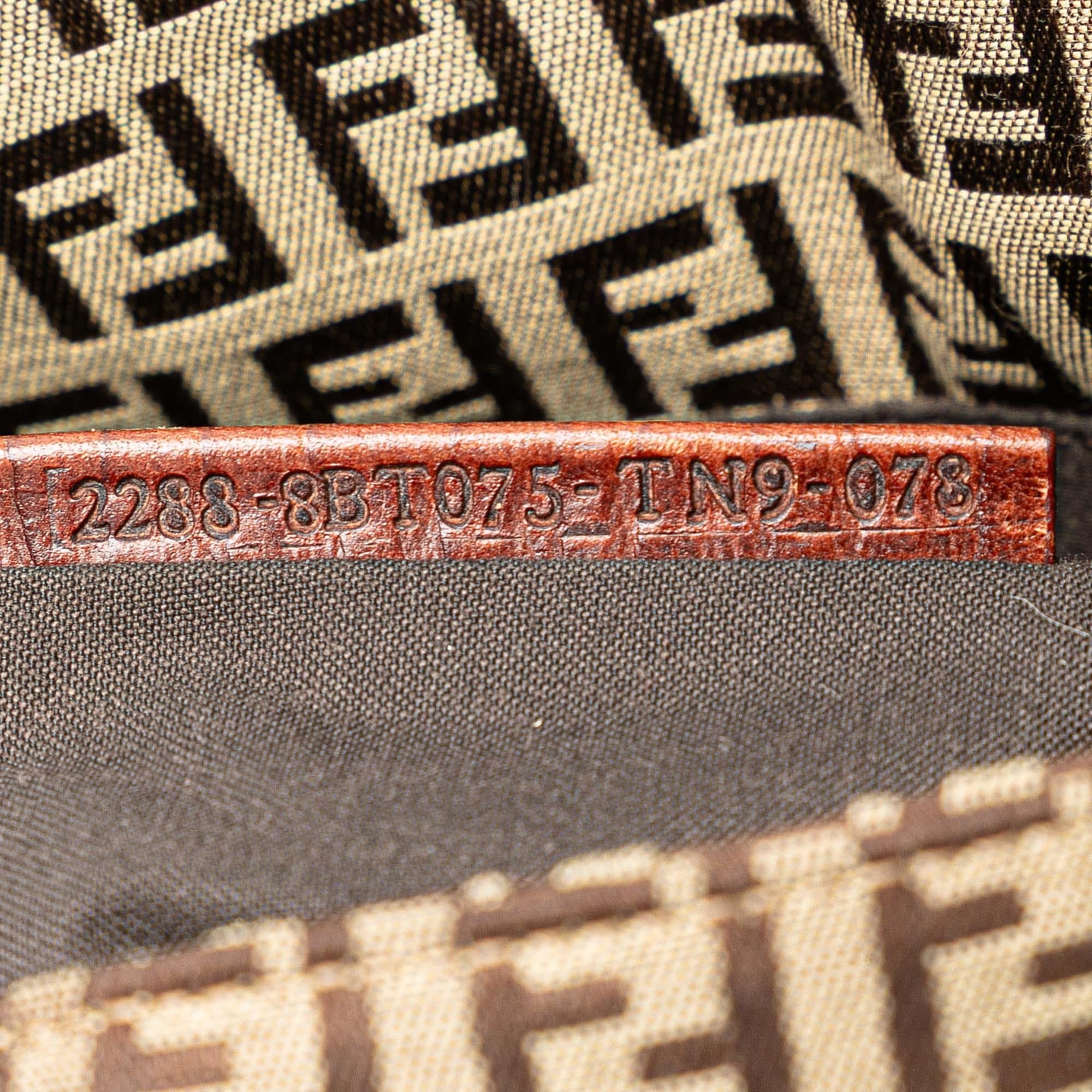 Fendi Zucchino Canvas Crossbody