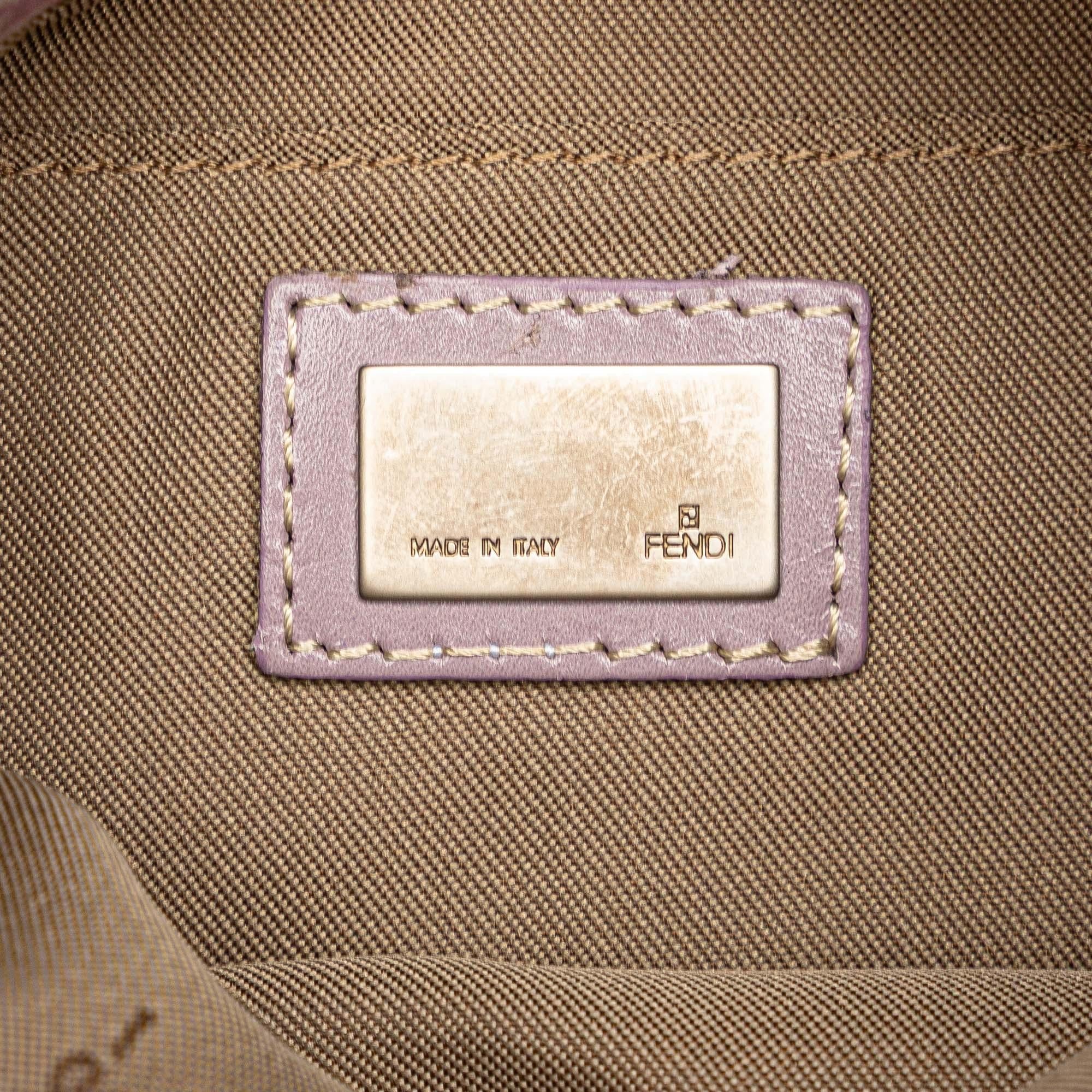 Fendi Zucchino Canvas Crossbody