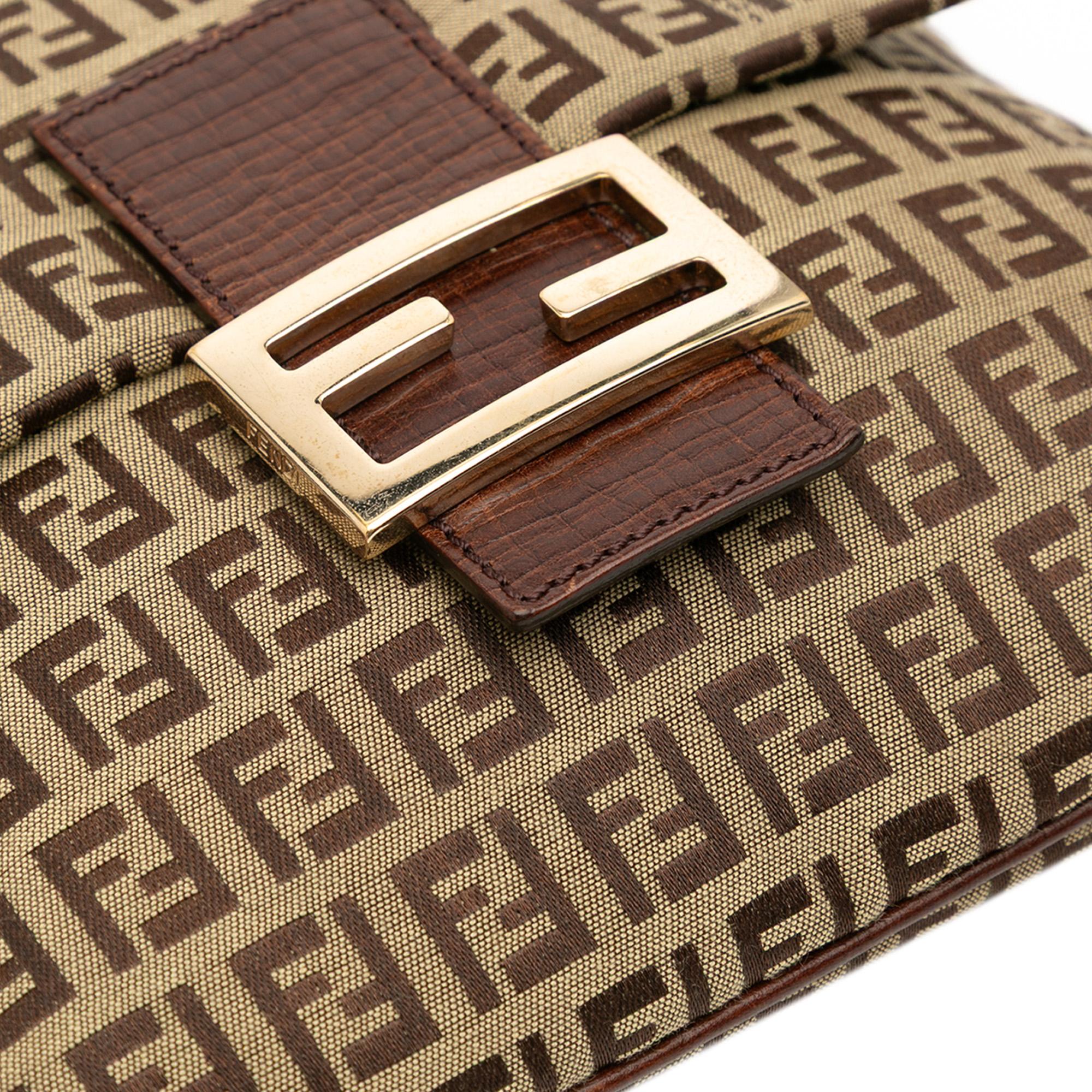 Fendi Zucchino Canvas Crossbody