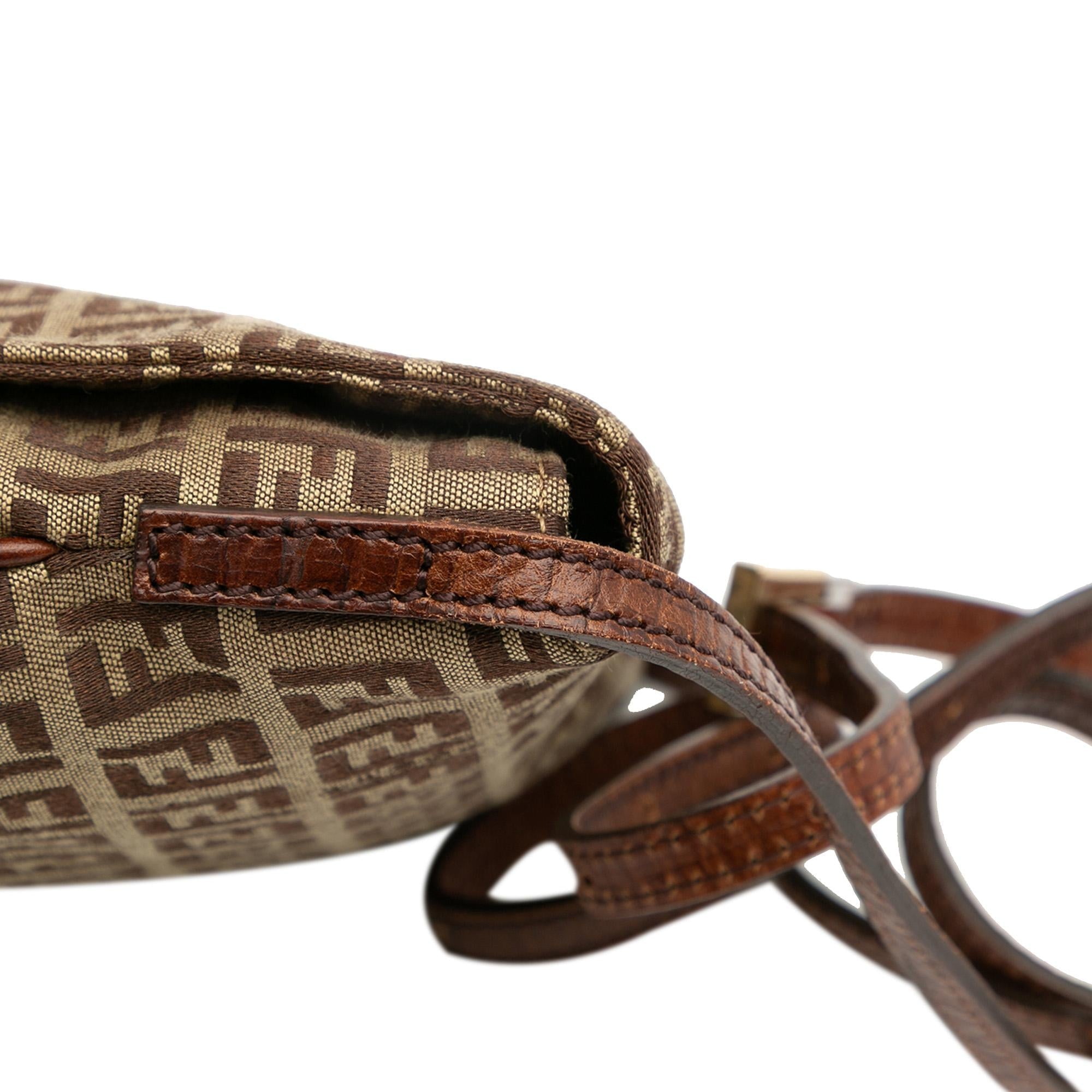Fendi Zucchino Canvas Crossbody
