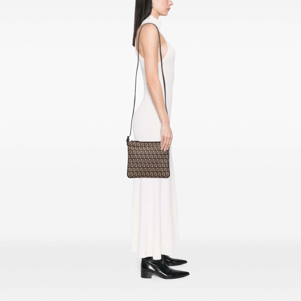 Fendi Zucchino Canvas Crossbody
