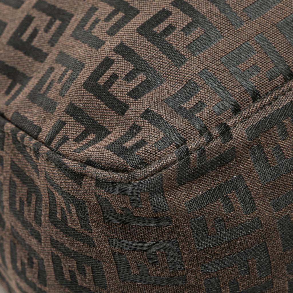 Fendi Zucchino Canvas Handbag