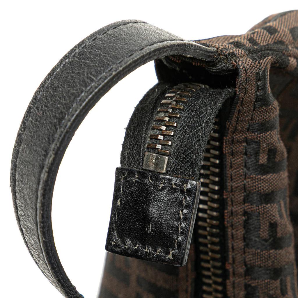 Fendi Zucchino Canvas Handbag