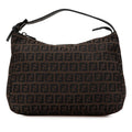 Fendi Zucchino Canvas Handbag