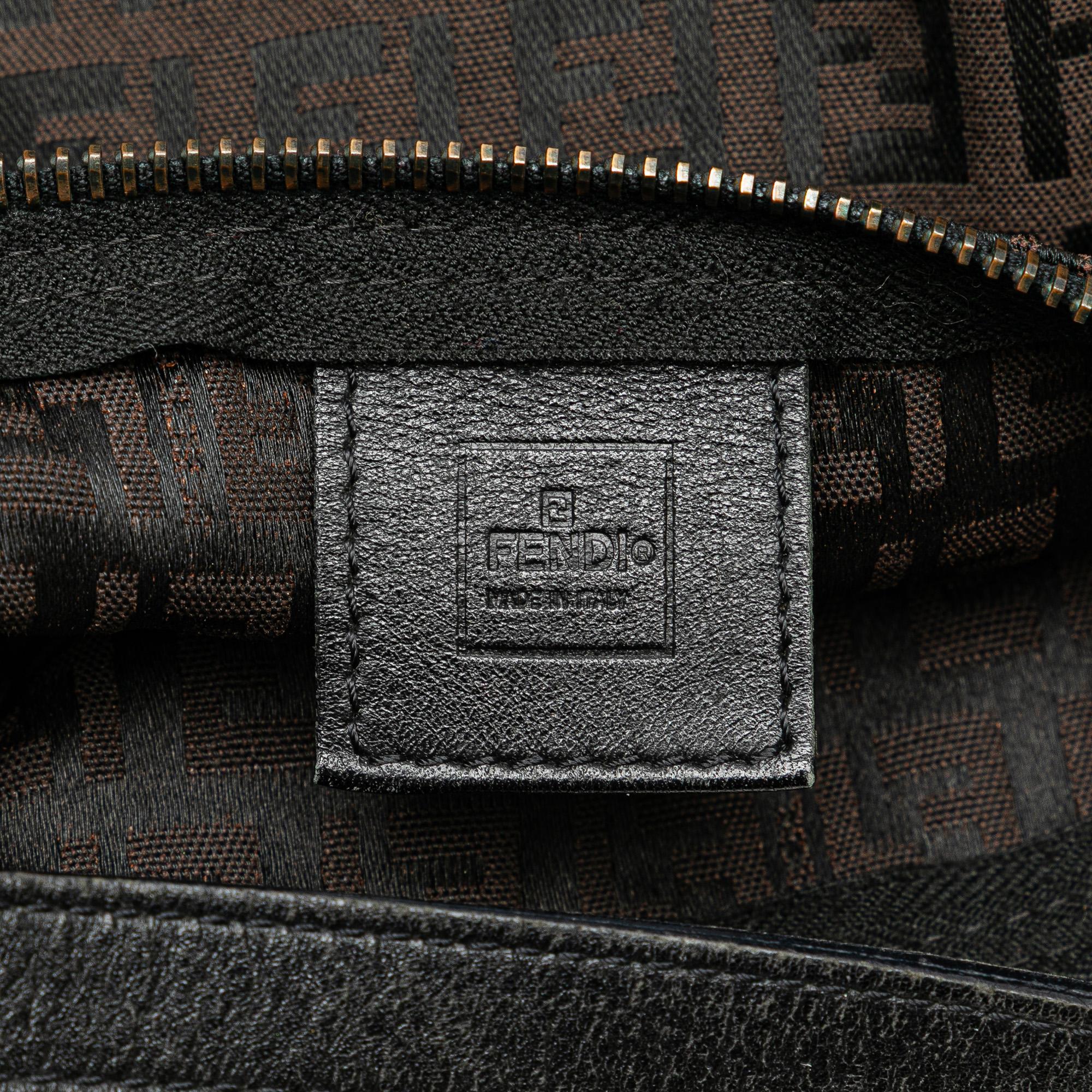 Fendi Zucchino Canvas Handbag