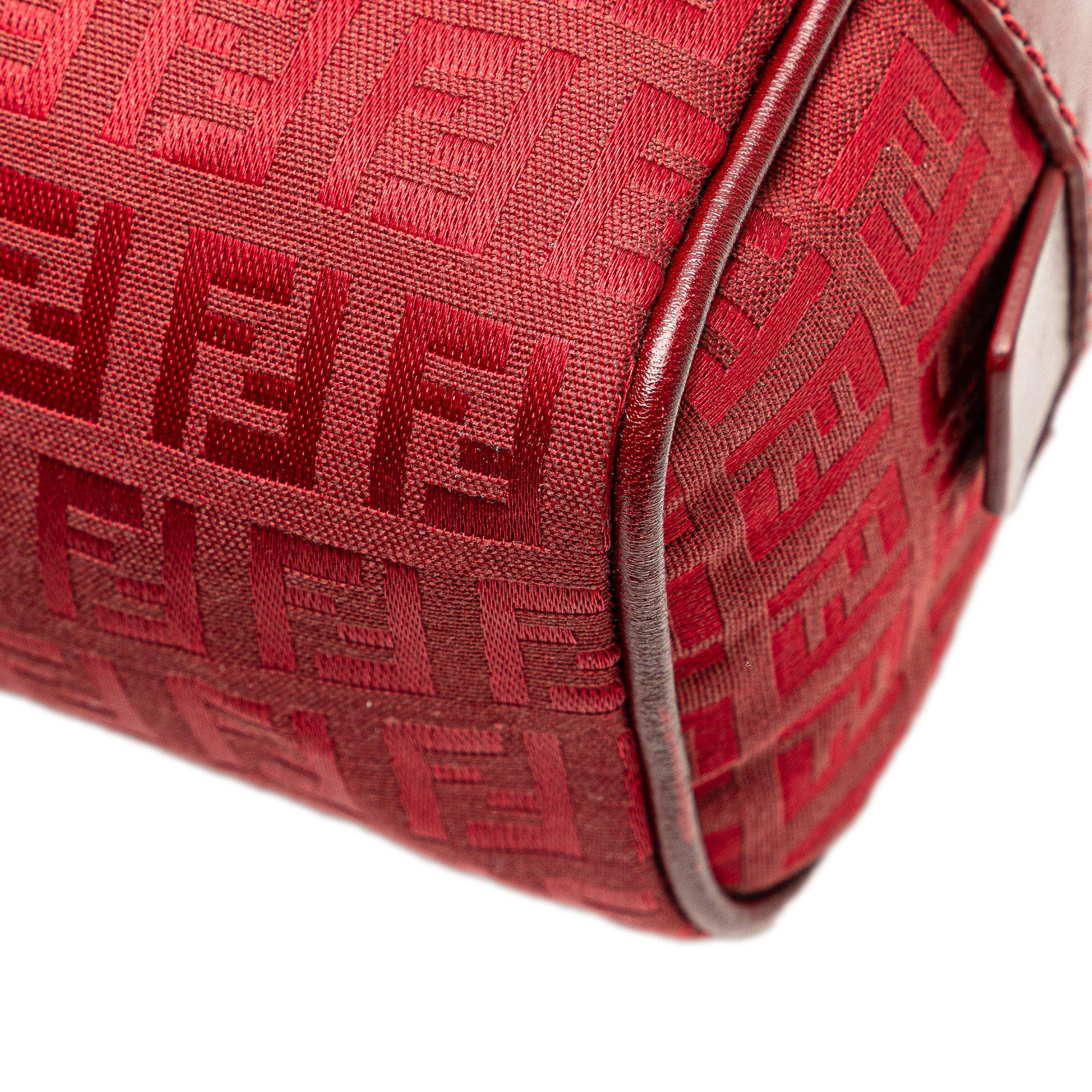 Fendi Zucchino Canvas Handbag