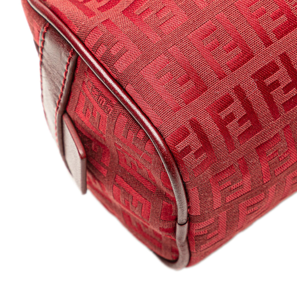 Fendi Zucchino Canvas Handbag