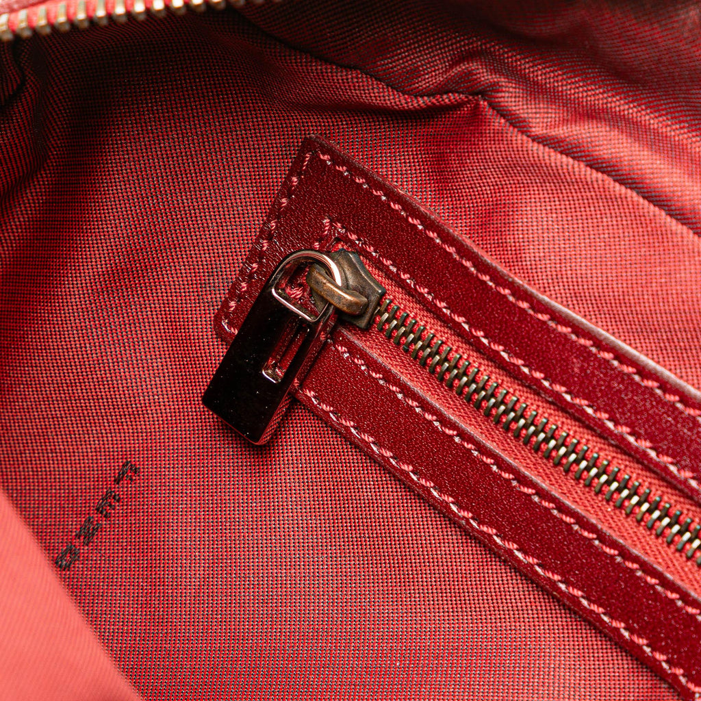 Fendi Zucchino Canvas Handbag