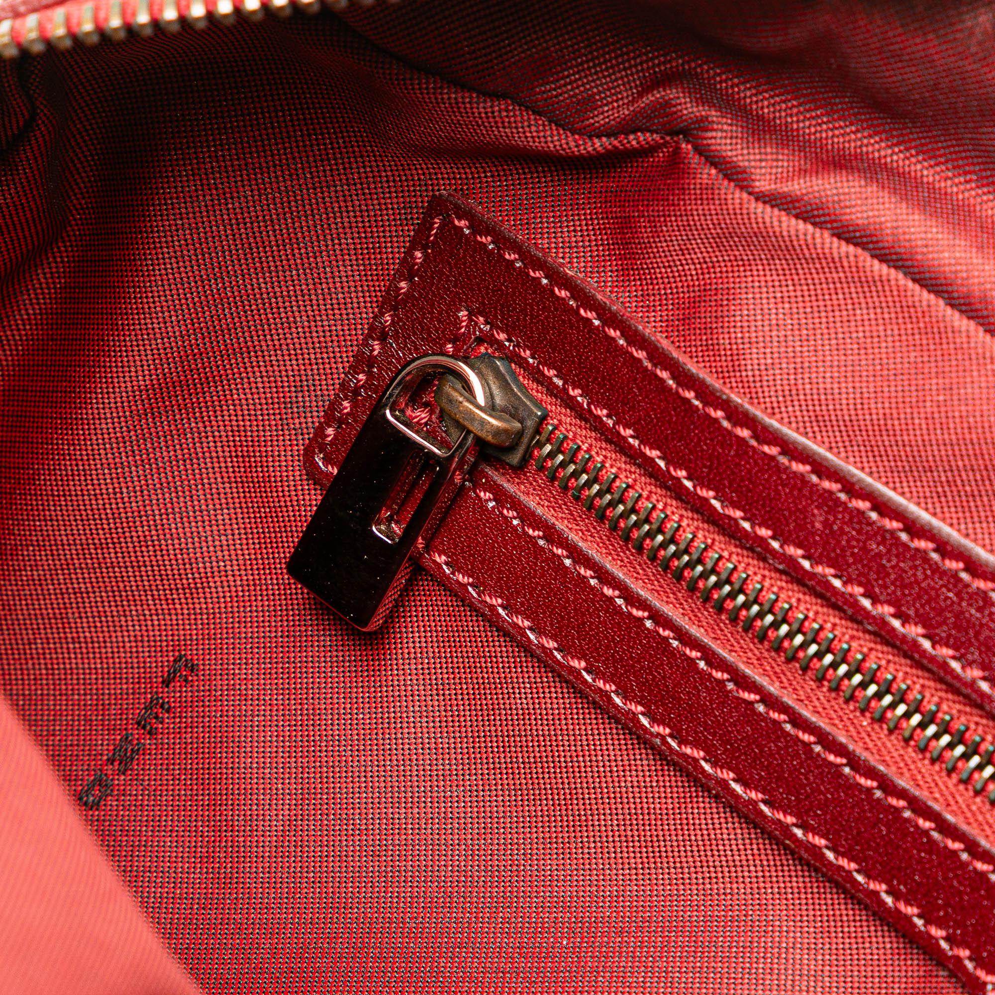 Fendi Zucchino Canvas Handbag