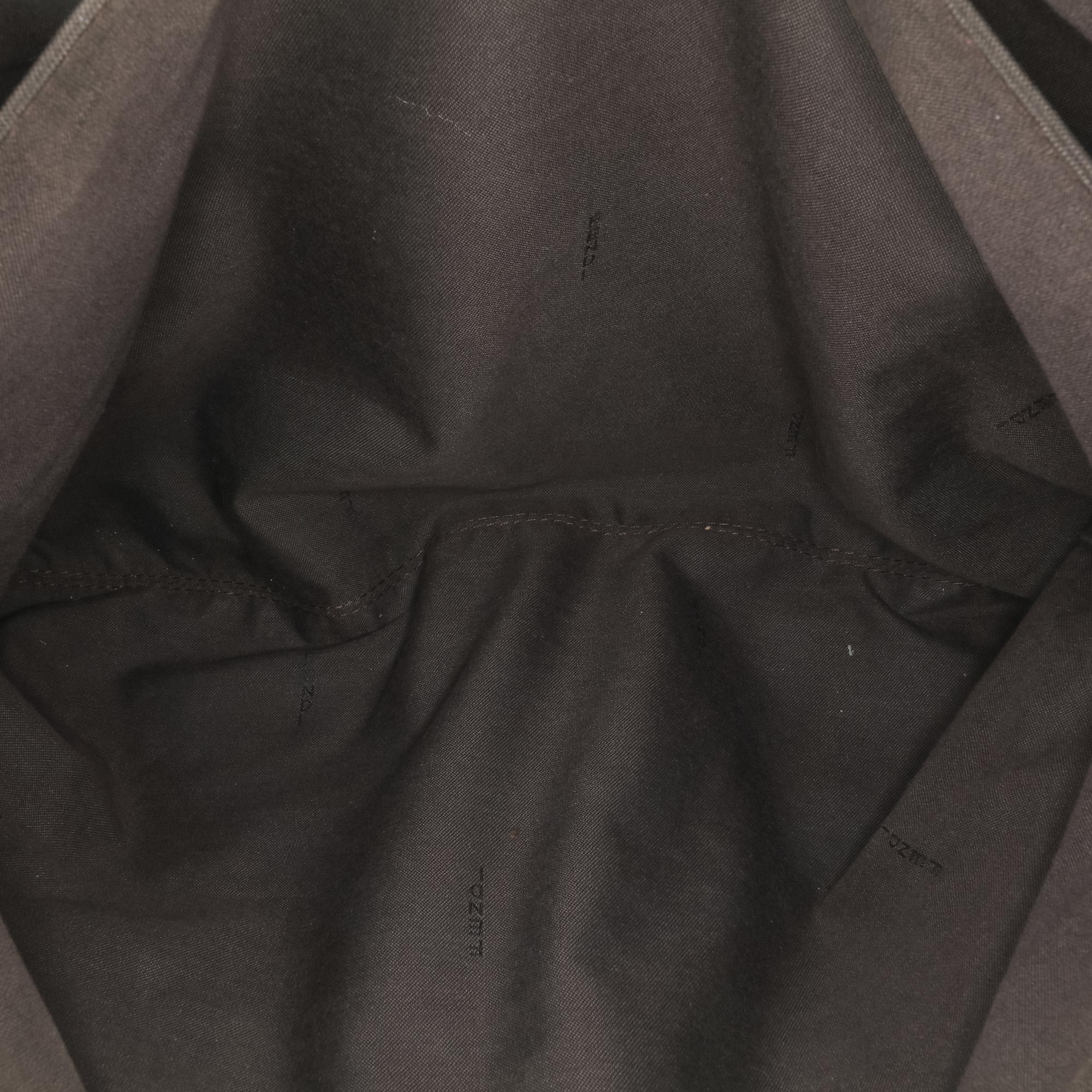 Fendi Zucchino Canvas Handbag