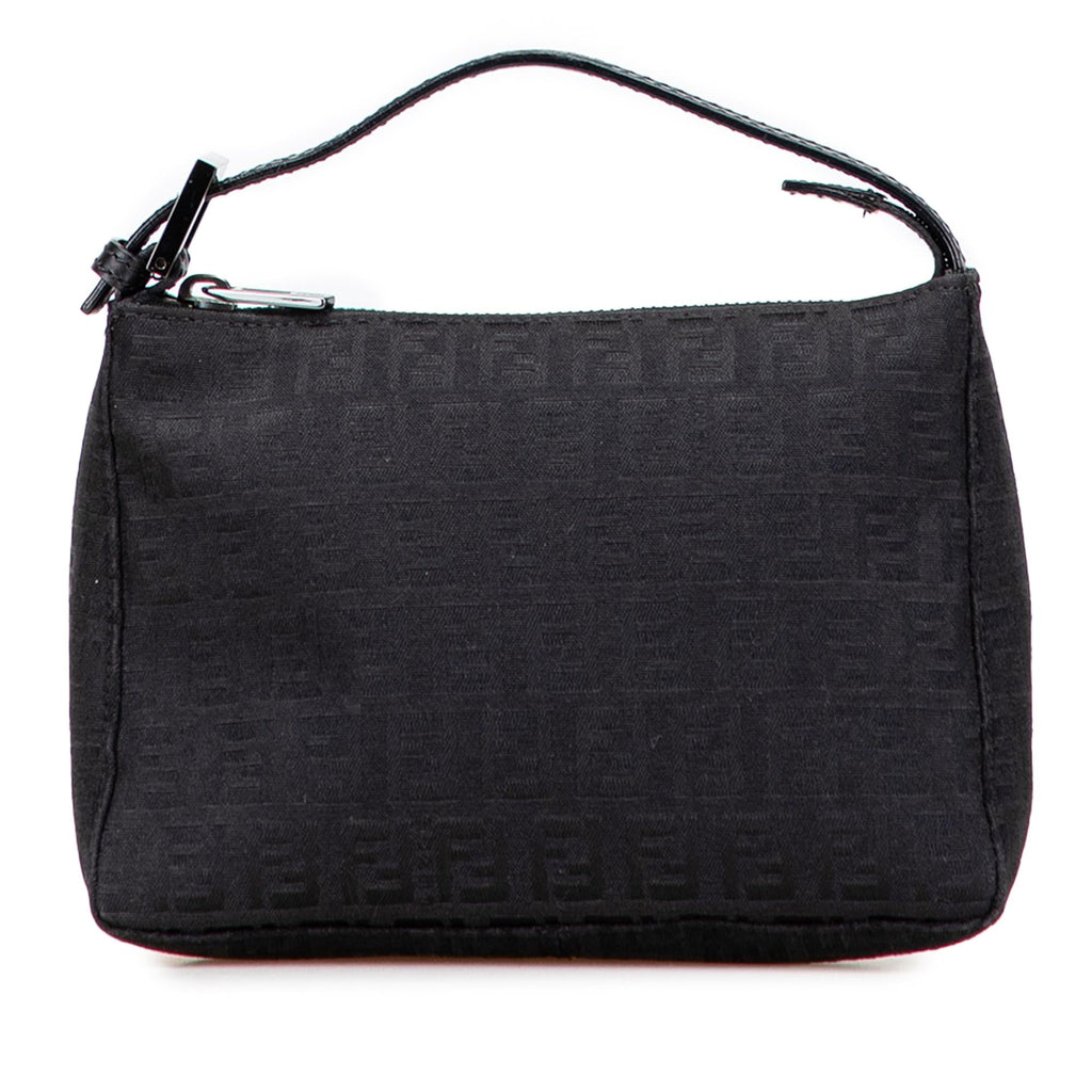 Fendi Zucchino Canvas Handbag