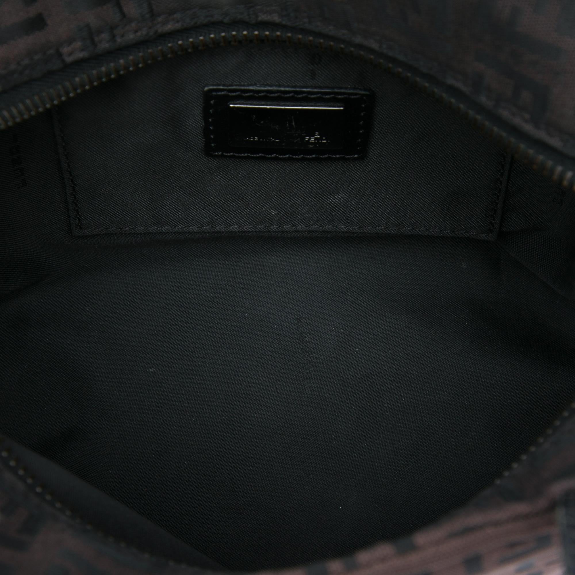 Fendi Zucchino Canvas Handbag