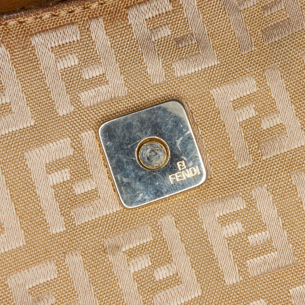 Fendi Zucchino Canvas Hobo