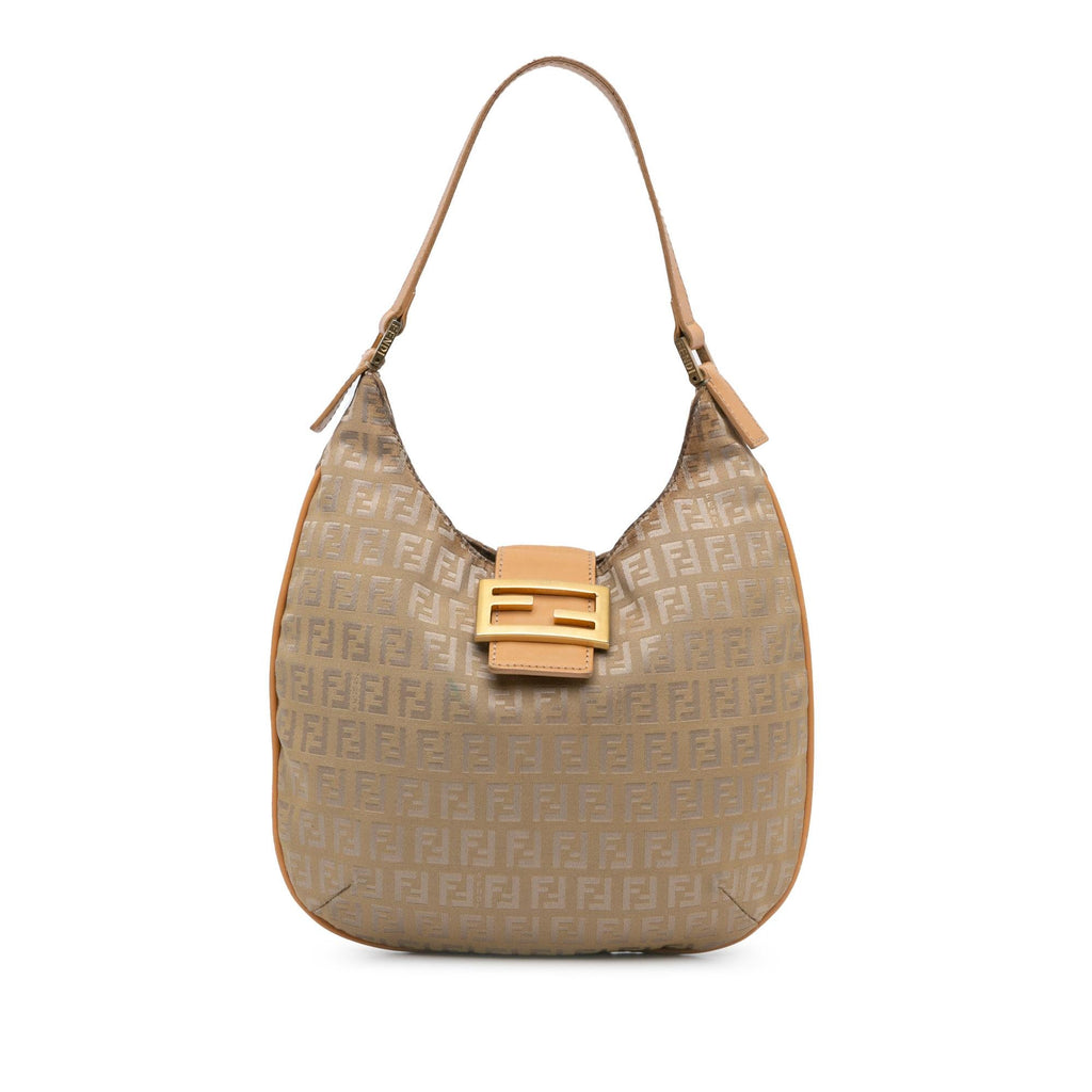 Fendi Zucchino Canvas Hobo